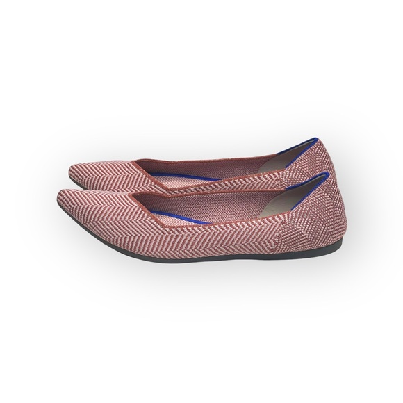 VHTF: Rothy’s ➤ The Point Flats ➤ Amber Metallic Herringbone ➤ 8M Ltd Ed Retired - Picture 7 of 16